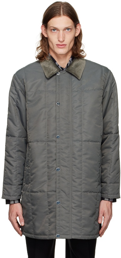 Photo: Dunhill Gray Insulated Coat