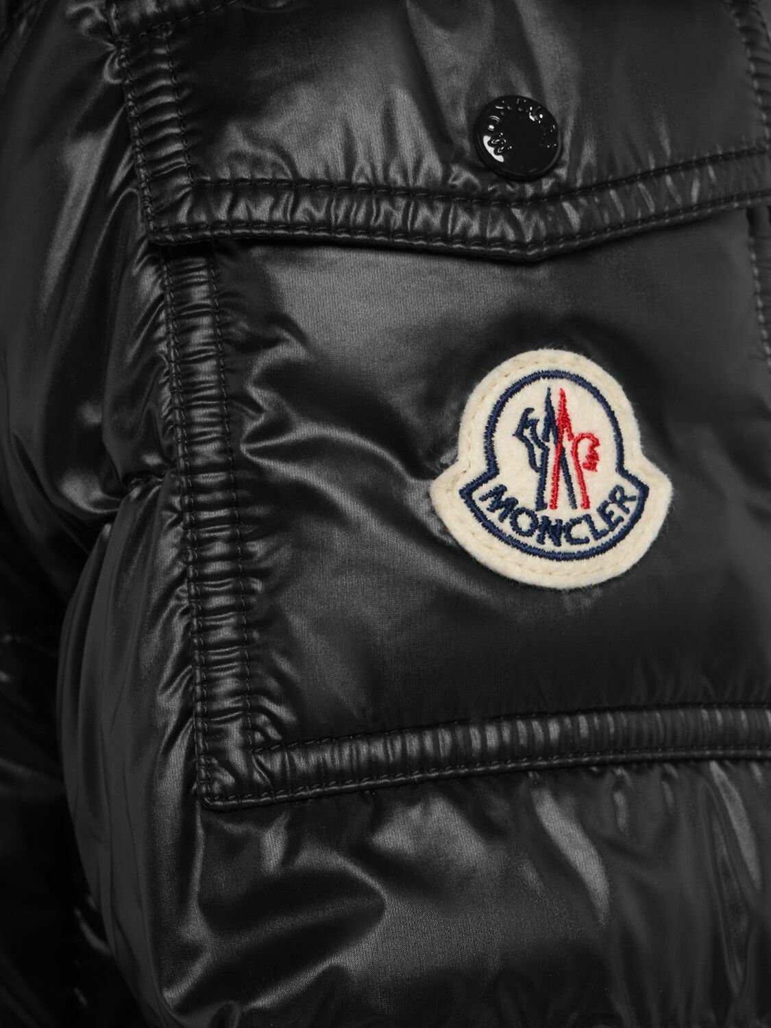 MONCLER - Glements Nylon Short Down Jacket Moncler