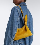 Loewe Scarf Mini suede shoulder bag
