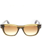 The Great Frog x Cutler and Gross 9772 Crossbones Sunglasses in Olive