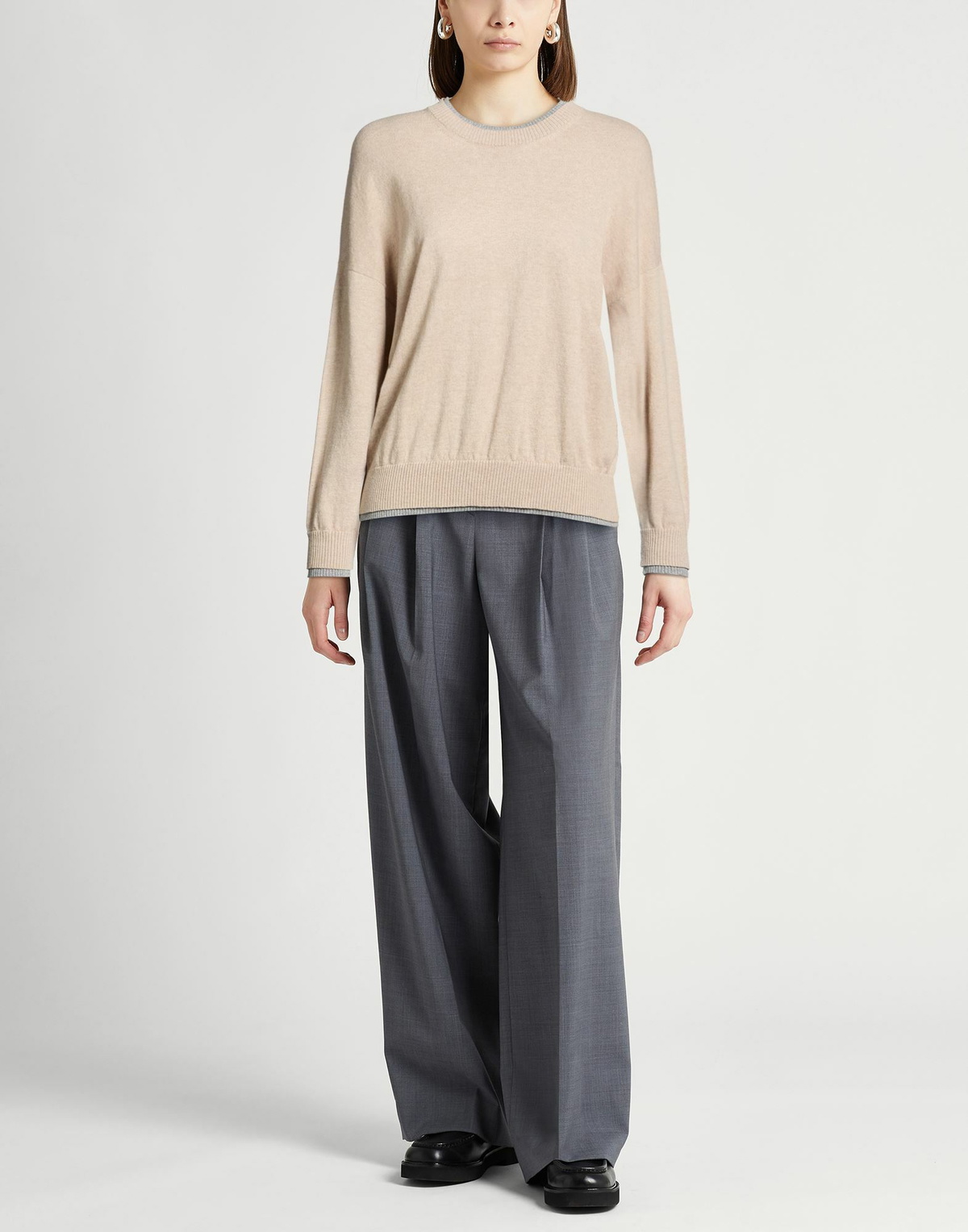 Peserico Womens Sweater in Beige