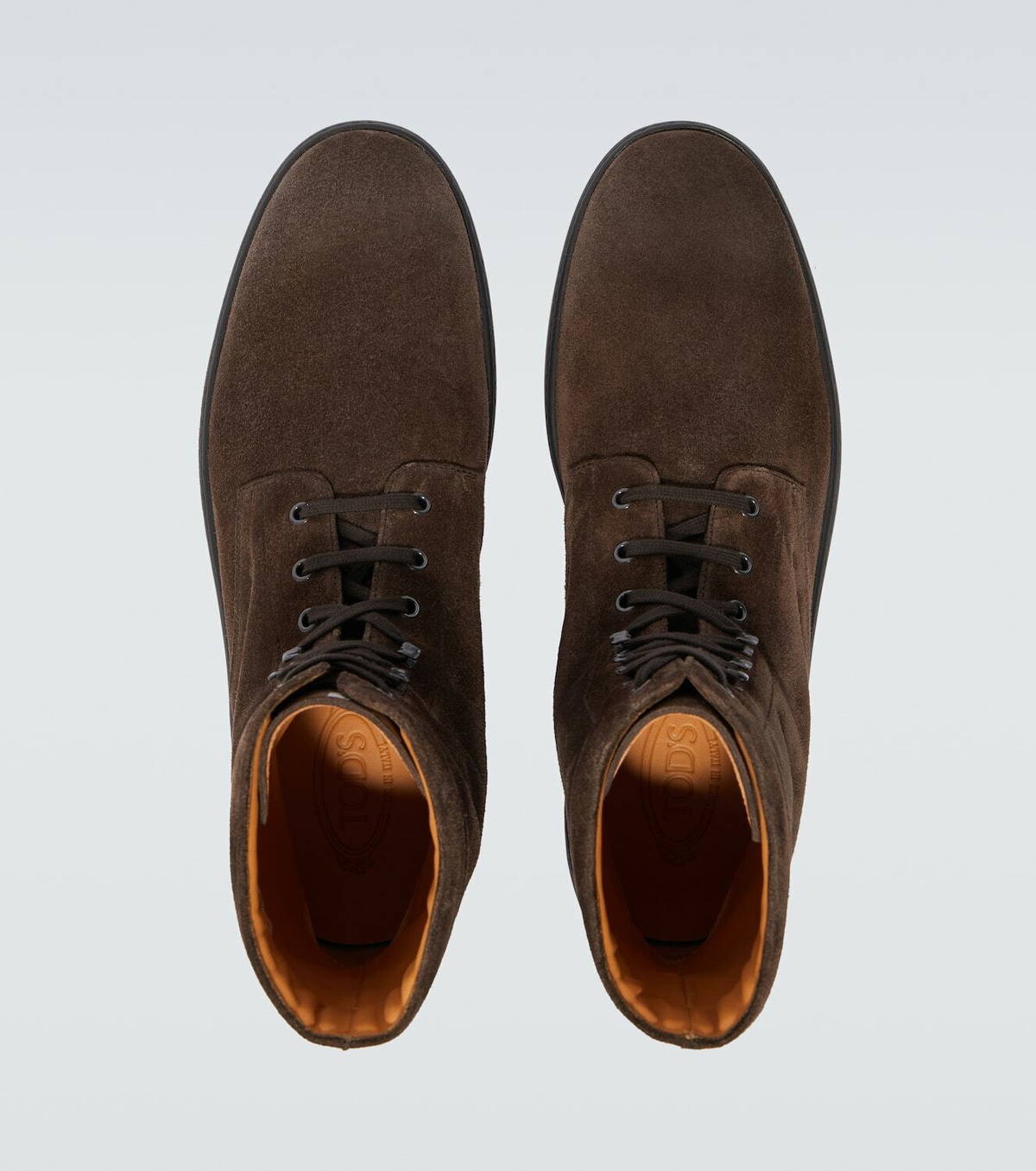 Tod's Suede lace-up boots