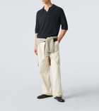 Le Kasha Bale cashmere polo sweater