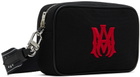 AMIRI Black MA Canvas Camera Case Bag