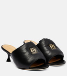 Loewe - Anagram padded leather mules