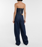 Magda Butrym - Denim bustier