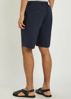 NN07 Billie Striped Seersucker Swim Shorts Navy
