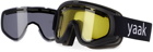 Yaak Optics Black OP-1 Snow Goggles