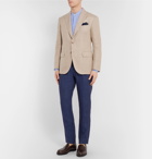 Loro Piana - Sand Virgin Wool and Hemp-Blend Hopsack Blazer - Neutrals