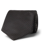 Brioni - 8cm Silk-Jacquard Tie - Black