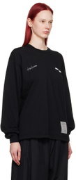 YOHJI YAMAMOTO Black NEIGHBORHOOD Edition Long Sleeve T-Shirt