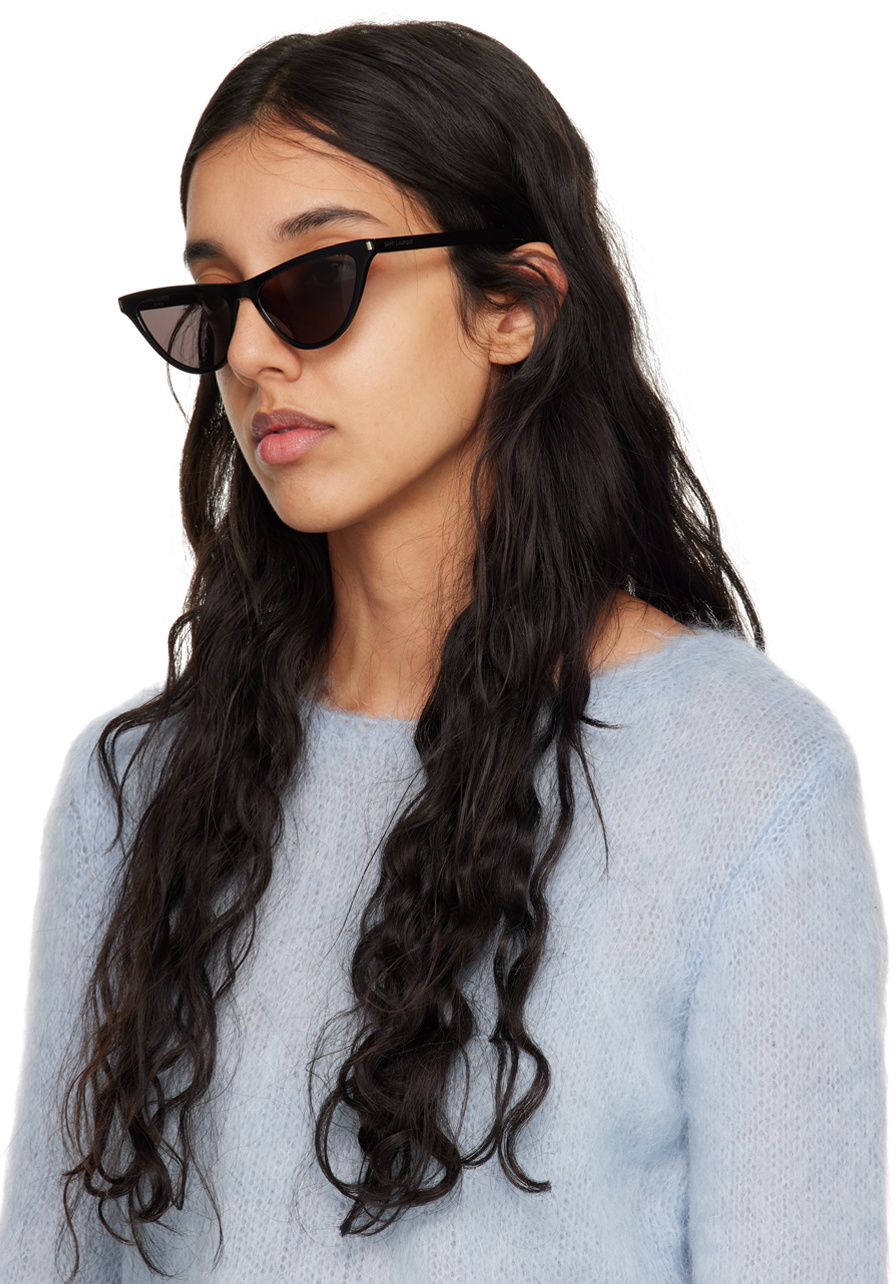 Saint Laurent Black SL 550 Slim Sunglasses Saint Laurent