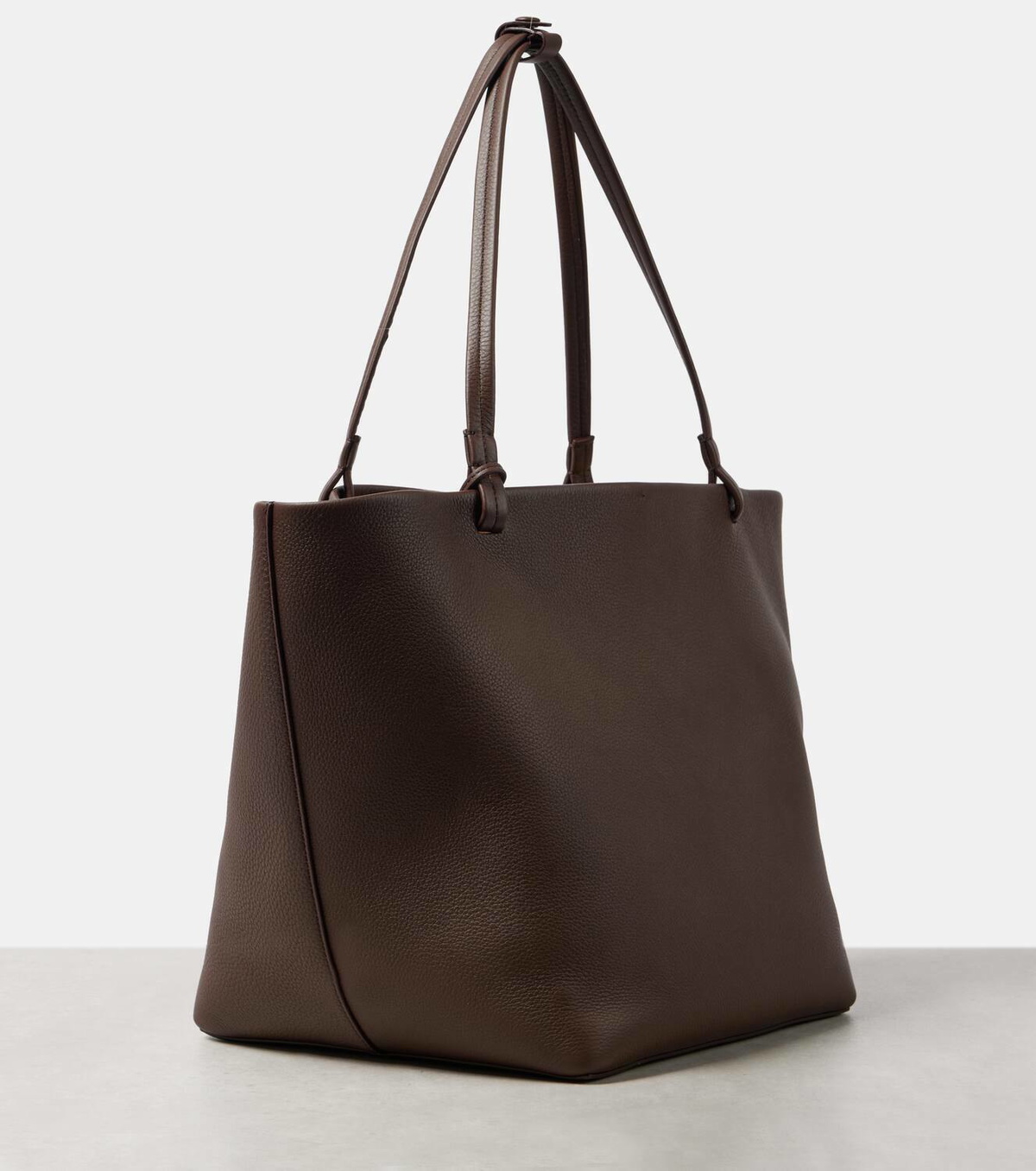The Row Park Three leather tote bag The Row The Row Park Three leather tote bag The Row