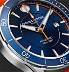 Baume & Mercier - Clifton Club Automatic 42mm Stainless Steel and Rubber NATO Watch, Ref. No. 10405 - Blue