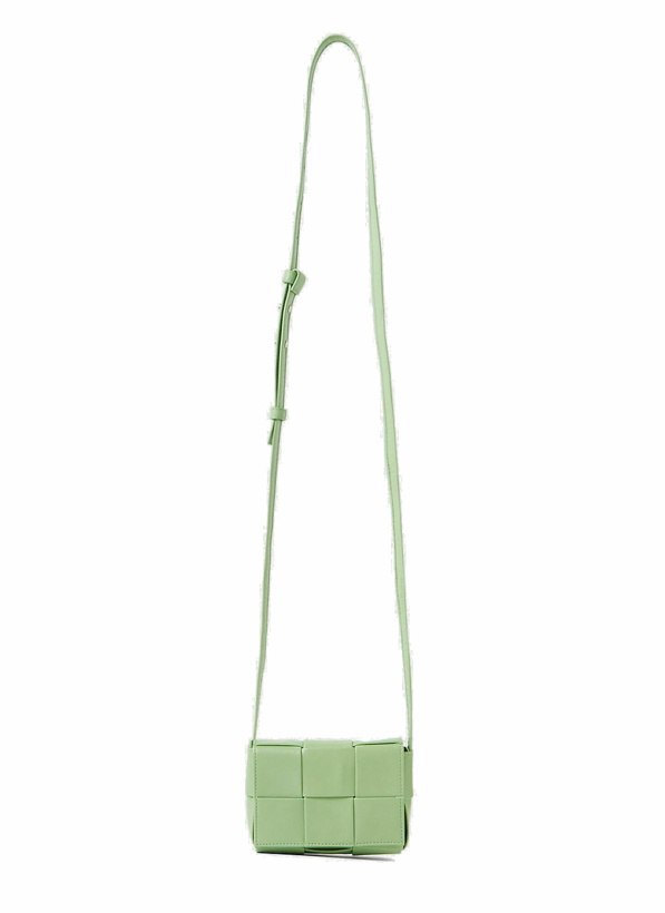 Photo: Cassette Mini Crossbody Bag in Green