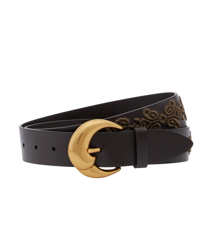 Photo: Etro Embroidered leather belt