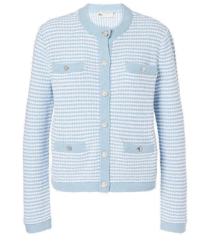 Photo: Tory Burch Kendra knitted cotton-blend cardigan