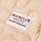 Moncler Genius x Salehe Bembury Padded Shirt in Off White