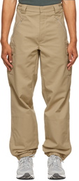 GR10K Beige Ras Double Gaiter Cargo Pants