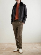 Loro Piana - Leisure City Slim-Fit Virgin Wool and Cashmere-Blend Trousers - Brown