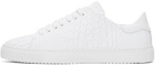 Axel Arigato White Croc Clean 90 Sneakers