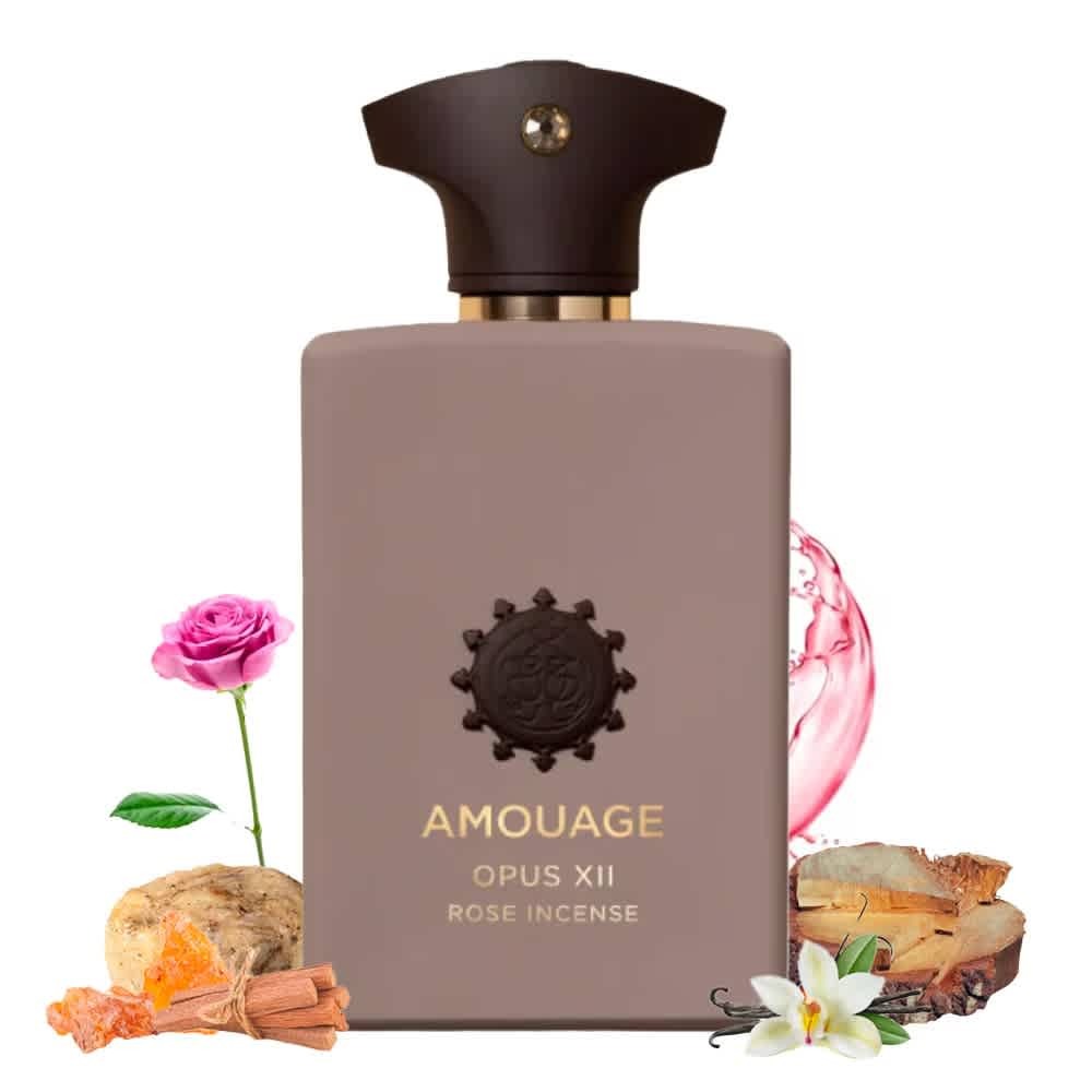 Amouage Unisex Opus XII Rose Incense EDP Spray 3.4 oz Fragrances 701666410553