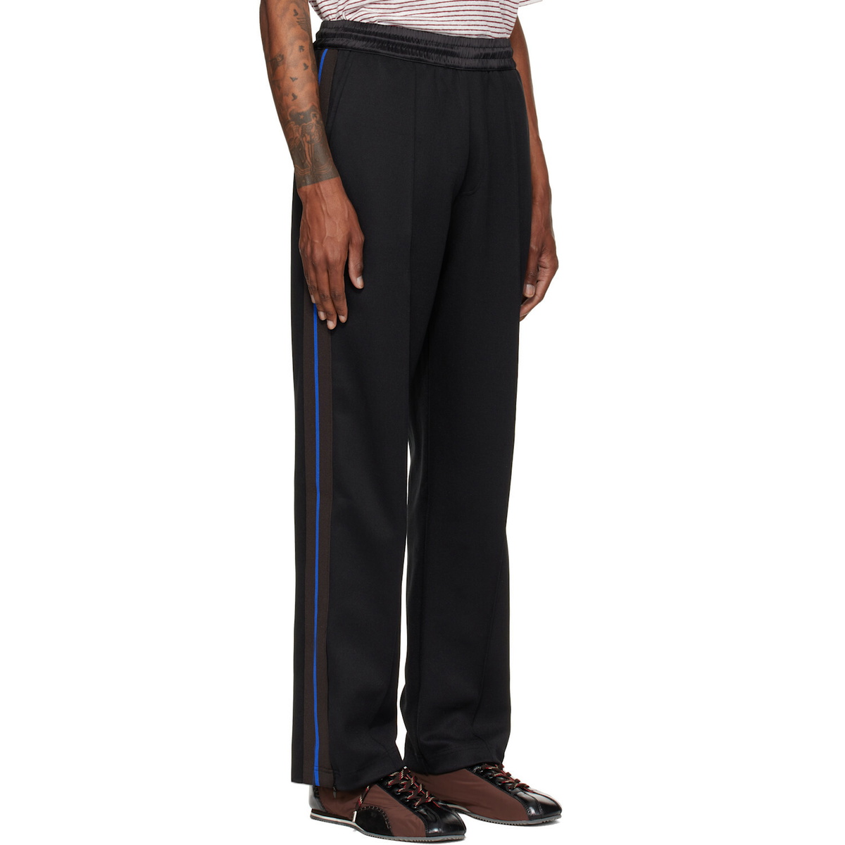 Wales Bonner Black Form Track Pants