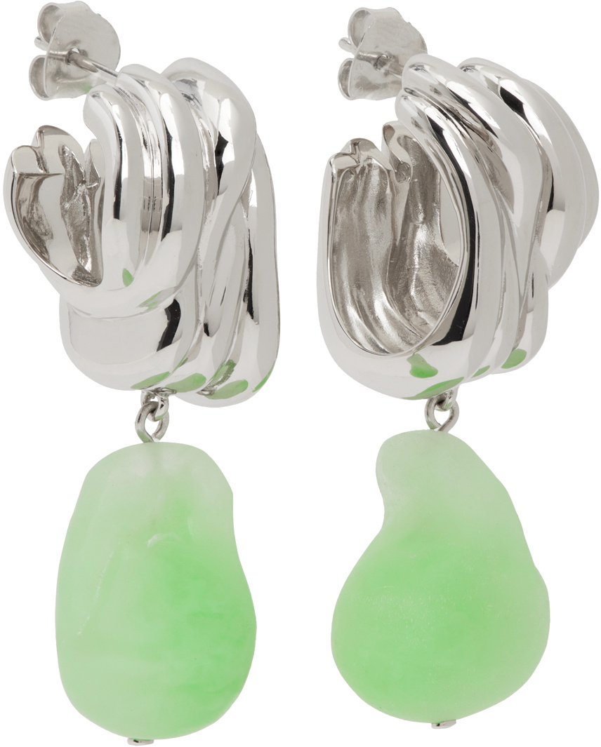 Completedworks Silver Clash Earrings