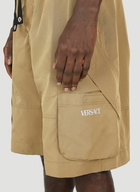 Versace - Relaxed Cargo Shorts in Brown