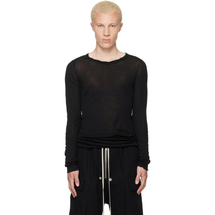 Photo: Rick Owens Black Tower Rib LS T-shirt