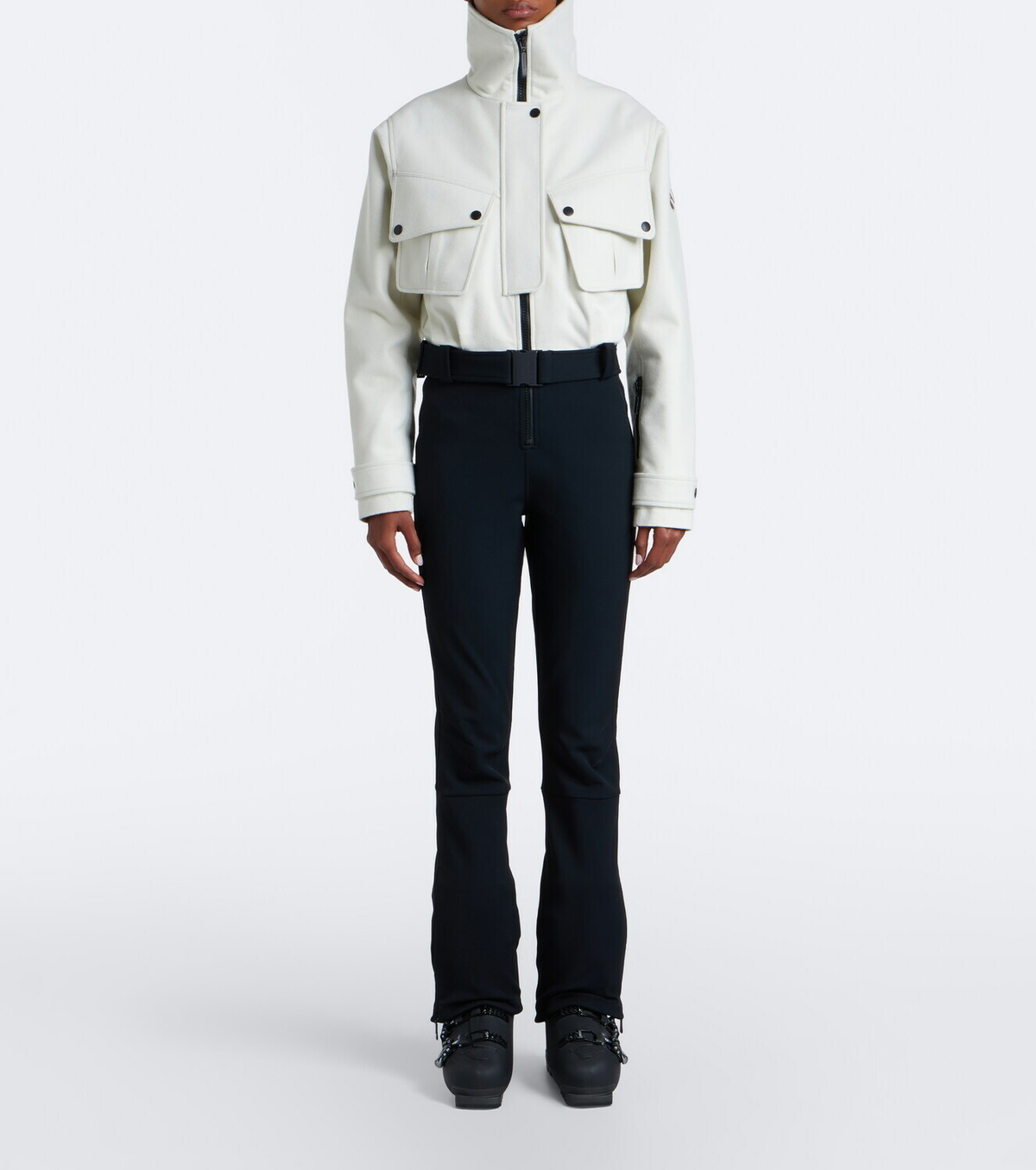 Cordova Telluride belted wool-blend ski suit