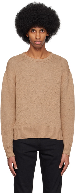 Photo: John Elliott Tan High Twist Sweater