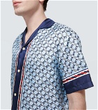 Gucci - Logo silk bowling shirt