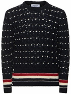 THOM BROWNE All Over Cable Stitch Classic Sweater