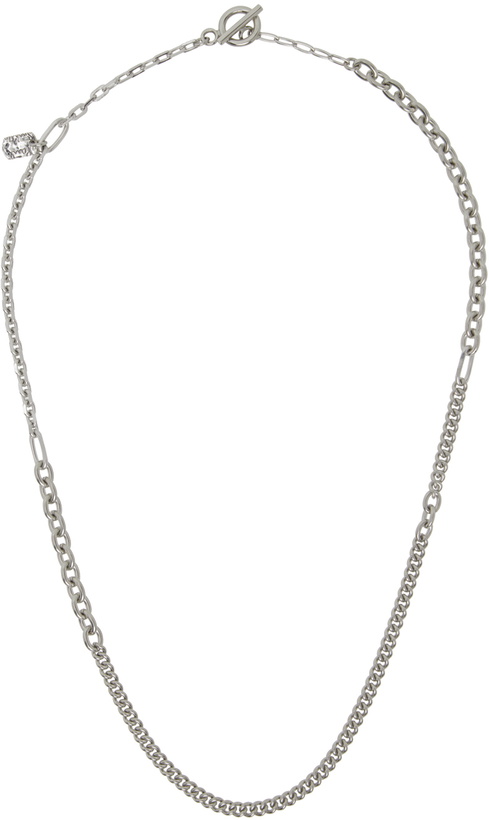 Photo: Paul Smith Silver Mixed Chain Necklace