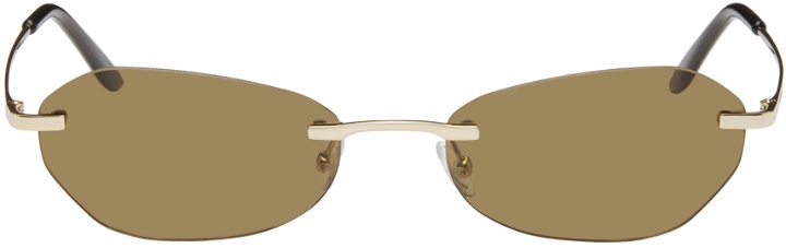 Photo: Our Legacy Gold Adorable Sunglasses