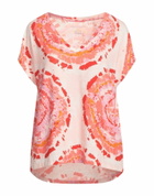 Majestic Filatures Womens T-shirt Coral