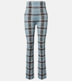 Acne Studios Checked wool-blend slim pants