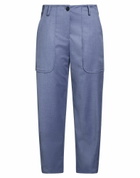 Alessia Santi Womens Pants Light in Blue