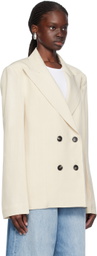 Teurn Studios Off-White Owen Blazer