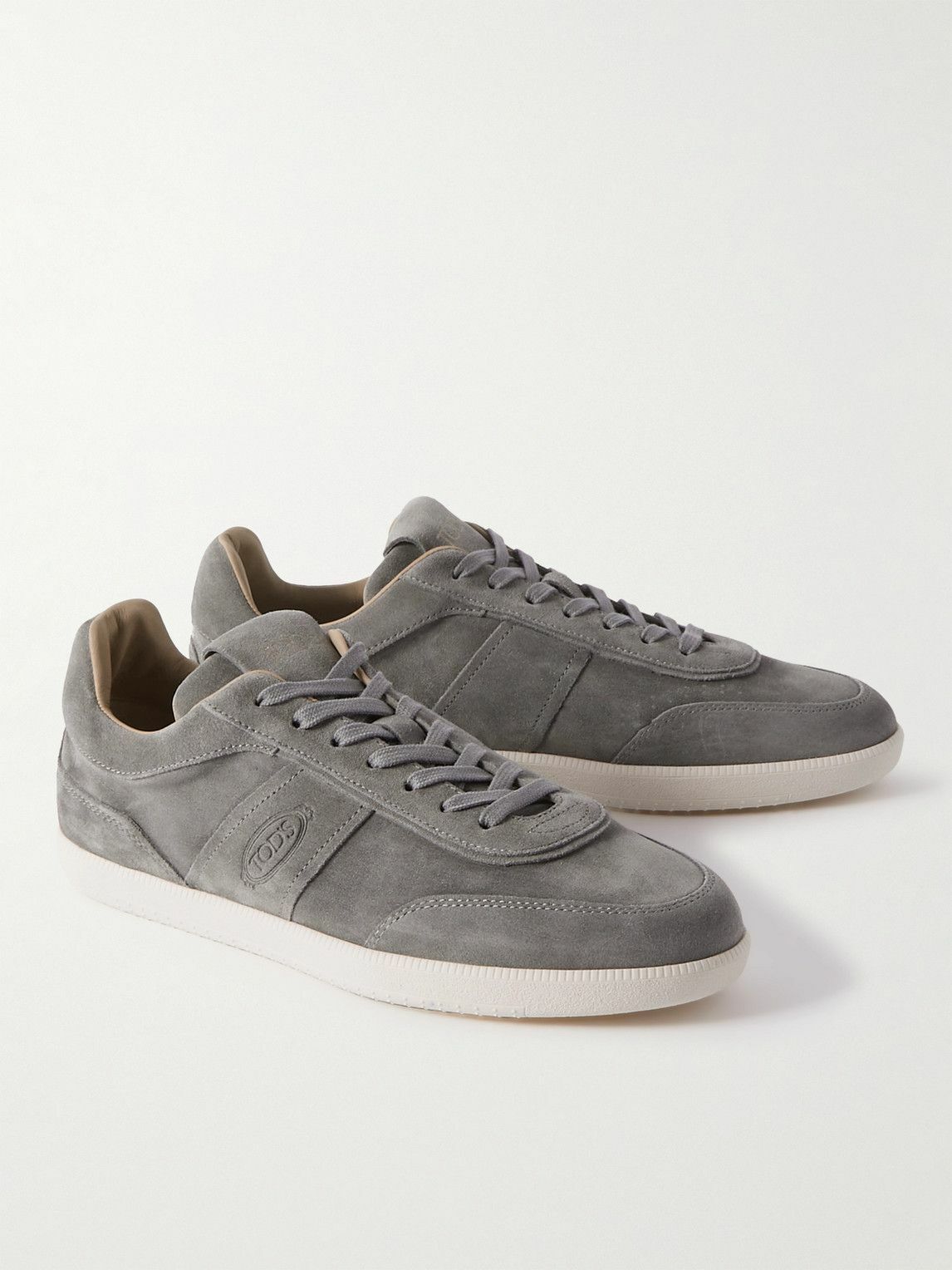 Tod's Grey Suede Sneakers main image 1