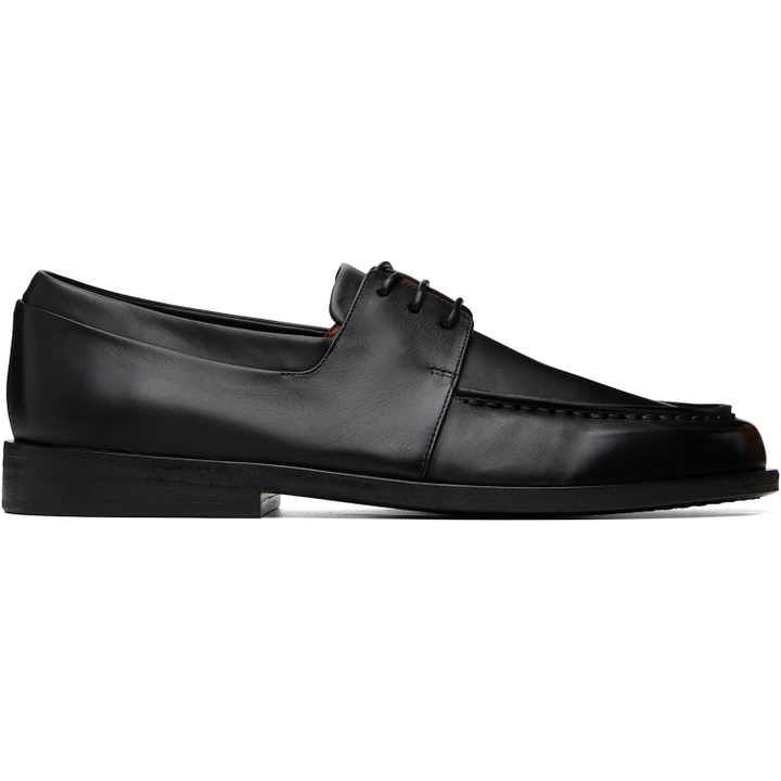 Photo: Marsèll Black Mocasso Leather Derbys