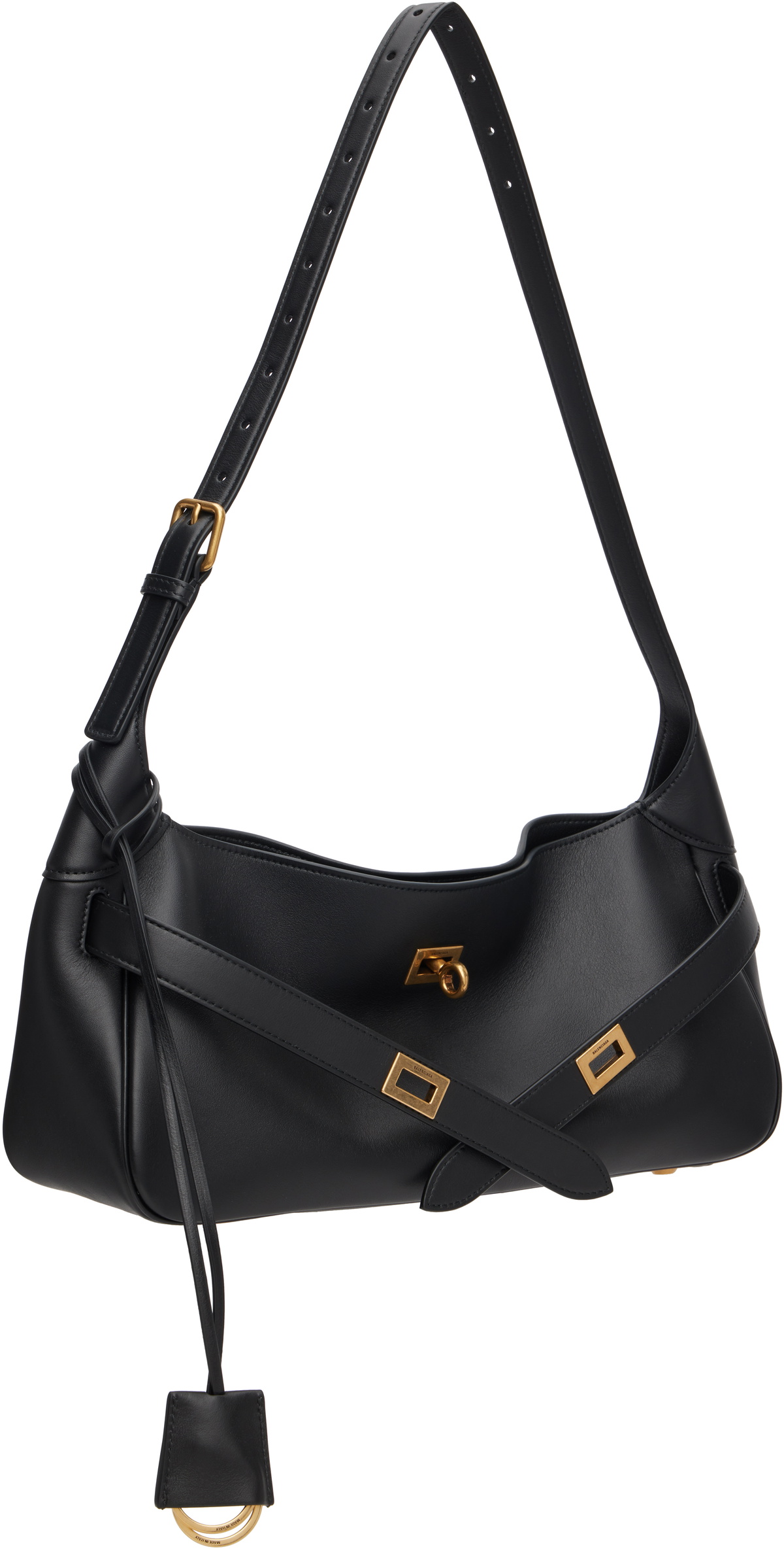 Balenciaga Black Bel Air Shoulder Bag