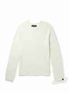 Rag & Bone - Collin Honeycomb-Knit Merino Wool-Blend Sweater - Neutrals