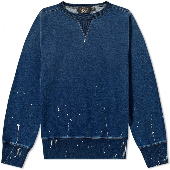 Photo: RRL Paint Splatter Crew Sweat