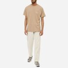 Dime Men's Classic Small Logo T-Shirt in Camel