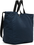 Comme des Garçons Homme Navy Grosgrain Tote