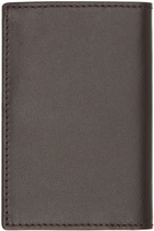 COMME des GARÇONS WALLETS Brown Classic Bifold Card Holder