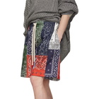 Loewe Multicolor Bandana Patchwork Shorts