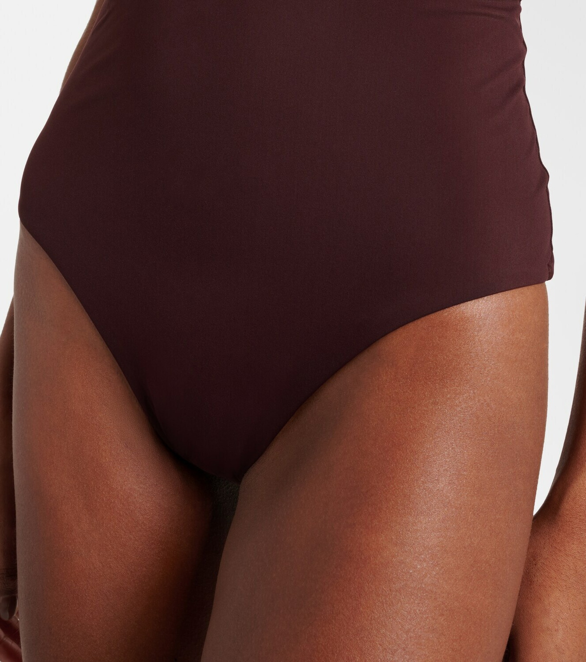 Tory Burch Keyhole halterneck swimsuit